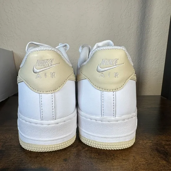 NIB Nike White and Khaki Air Force 1 - Picture 6 of 6